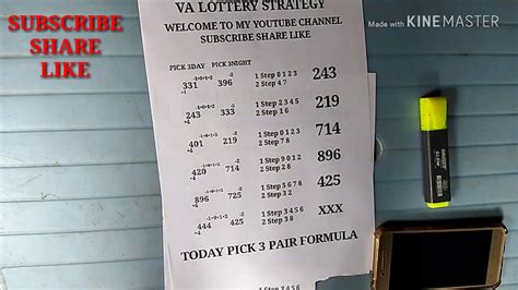 valottery|Pick 3 .